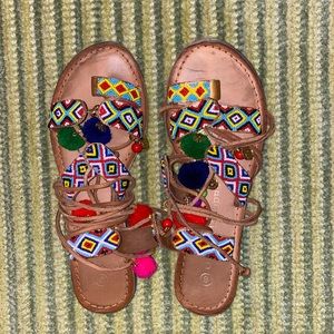 Bead sandals